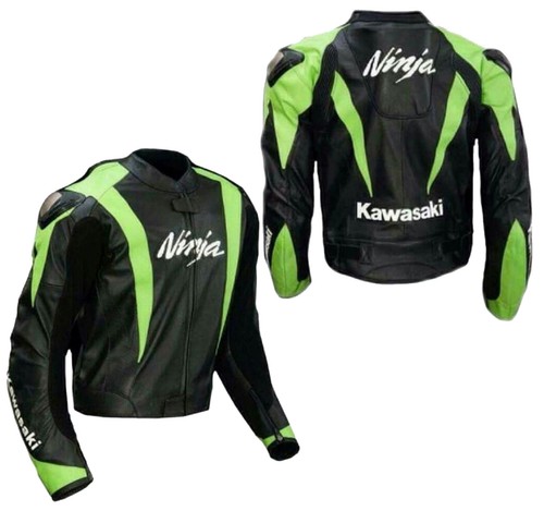 Kawasaki veste cuir moto - kawasaki,